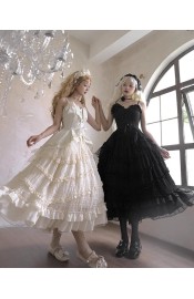 Lingxi Rose Wings Top and Skirt Set(Reservation/2 Colours/Full Payment Without Shipping)